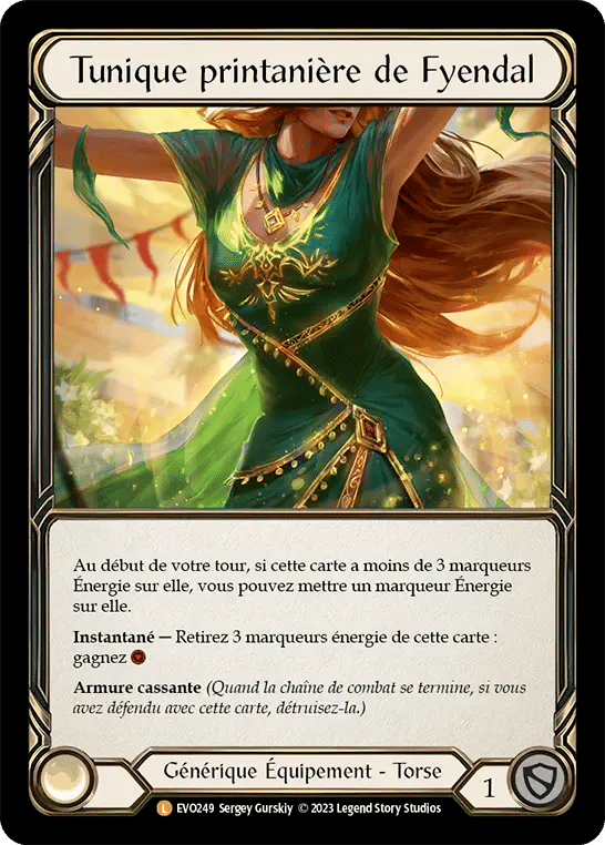 Tunique printanière de Fyendal — Bright Lights — Flesh and Blood