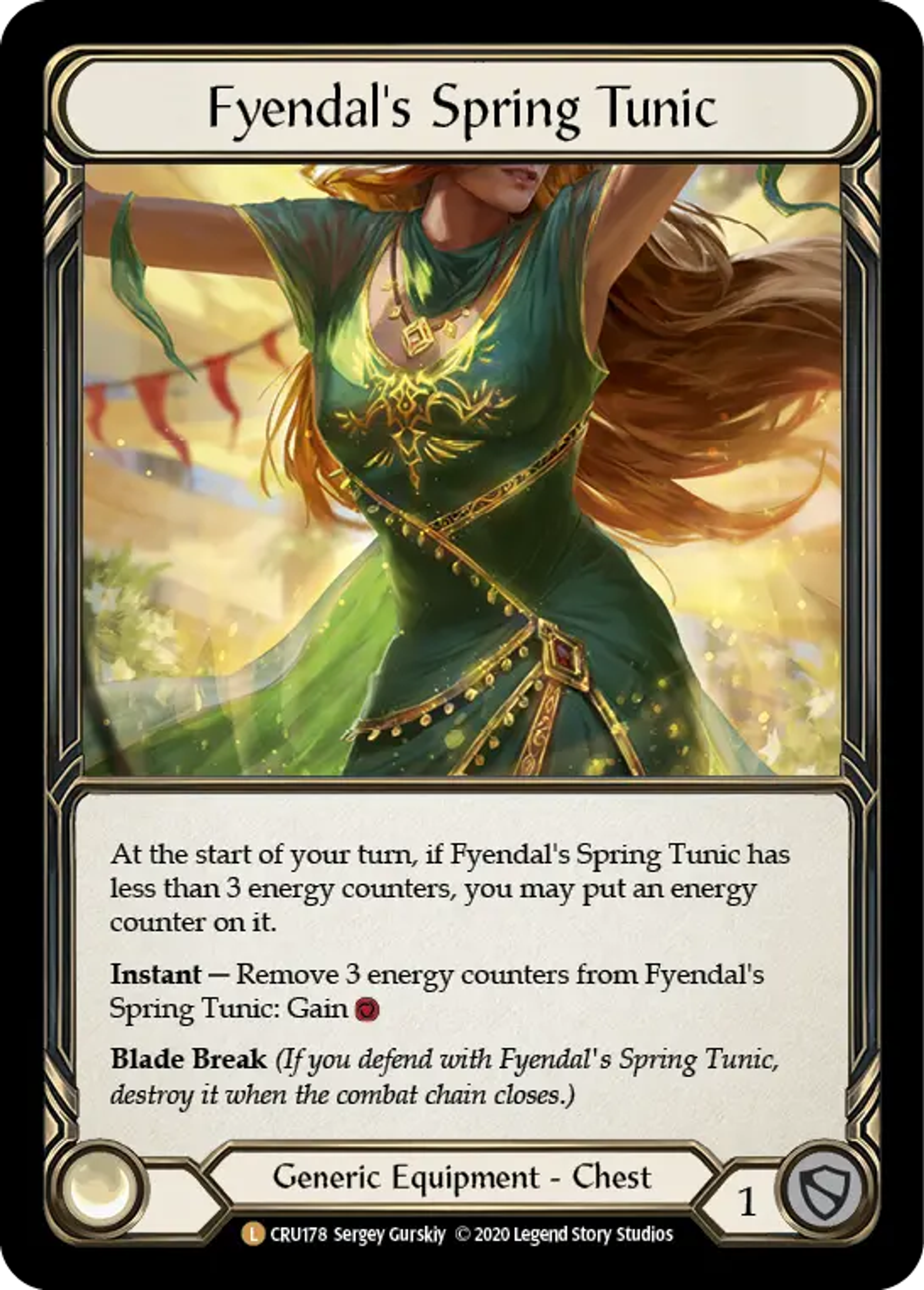 Fyendal's Spring Tunic — Crucible of War — Flesh and Blood