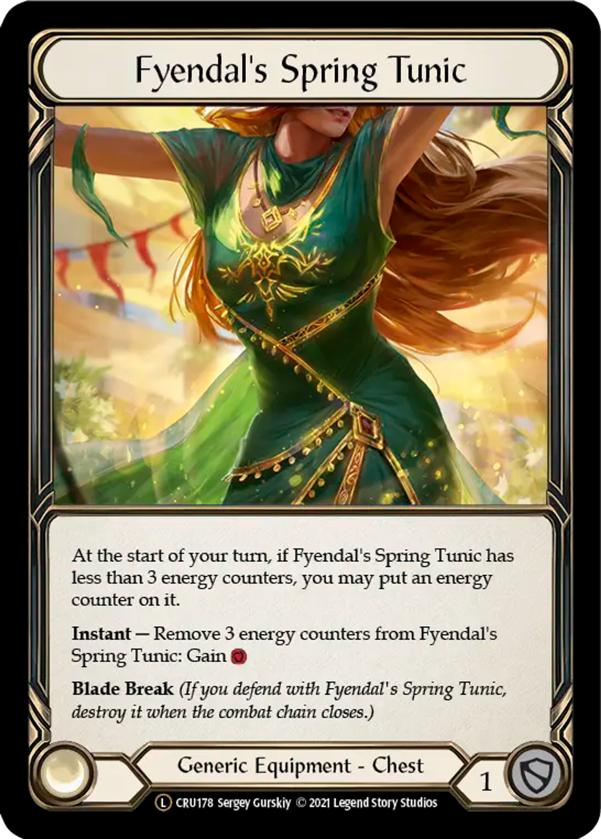 Fyendal's Spring Tunic — Crucible of War - Unlimited — Flesh and Blood