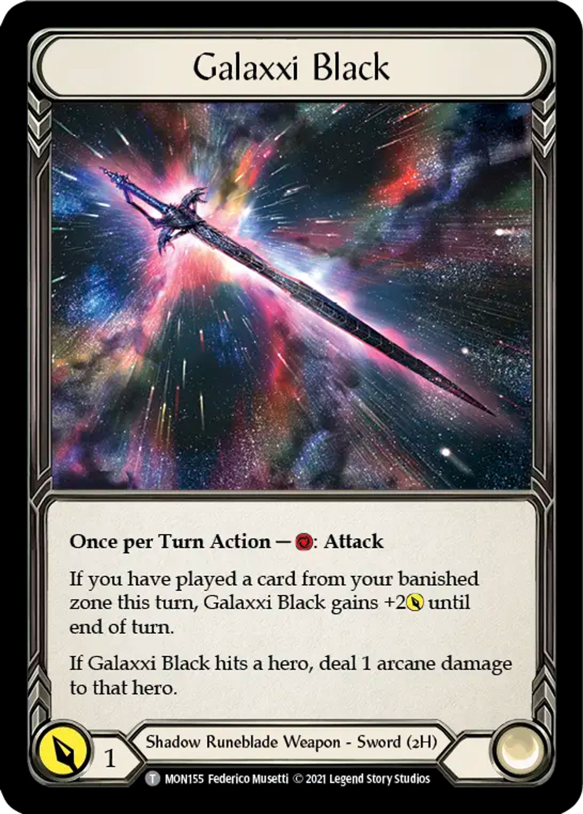 Galaxxi Black — Monarch — Flesh and Blood