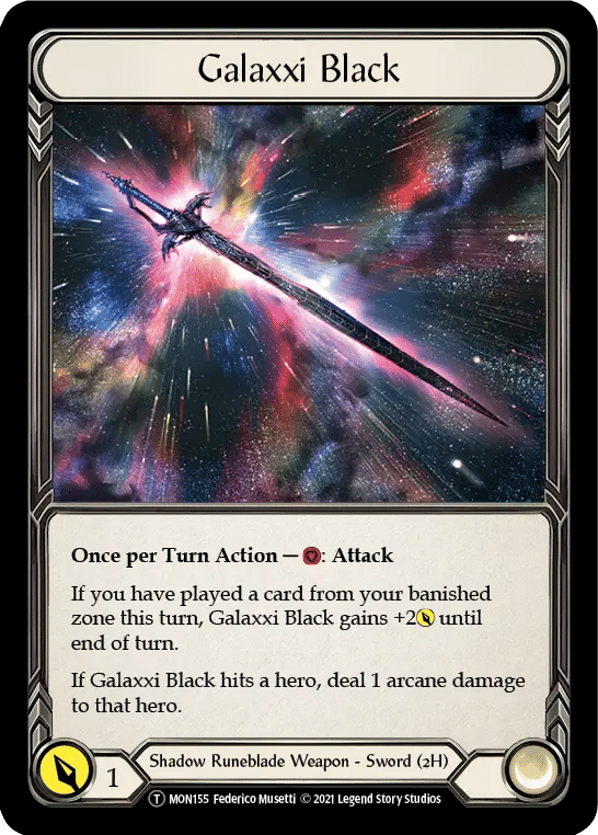 Galaxxi Black — Monarch - Unlimited — Flesh and Blood