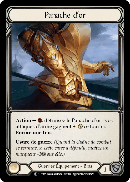 Panache d’or — Dorinthea - Blitz Deck — Flesh and Blood