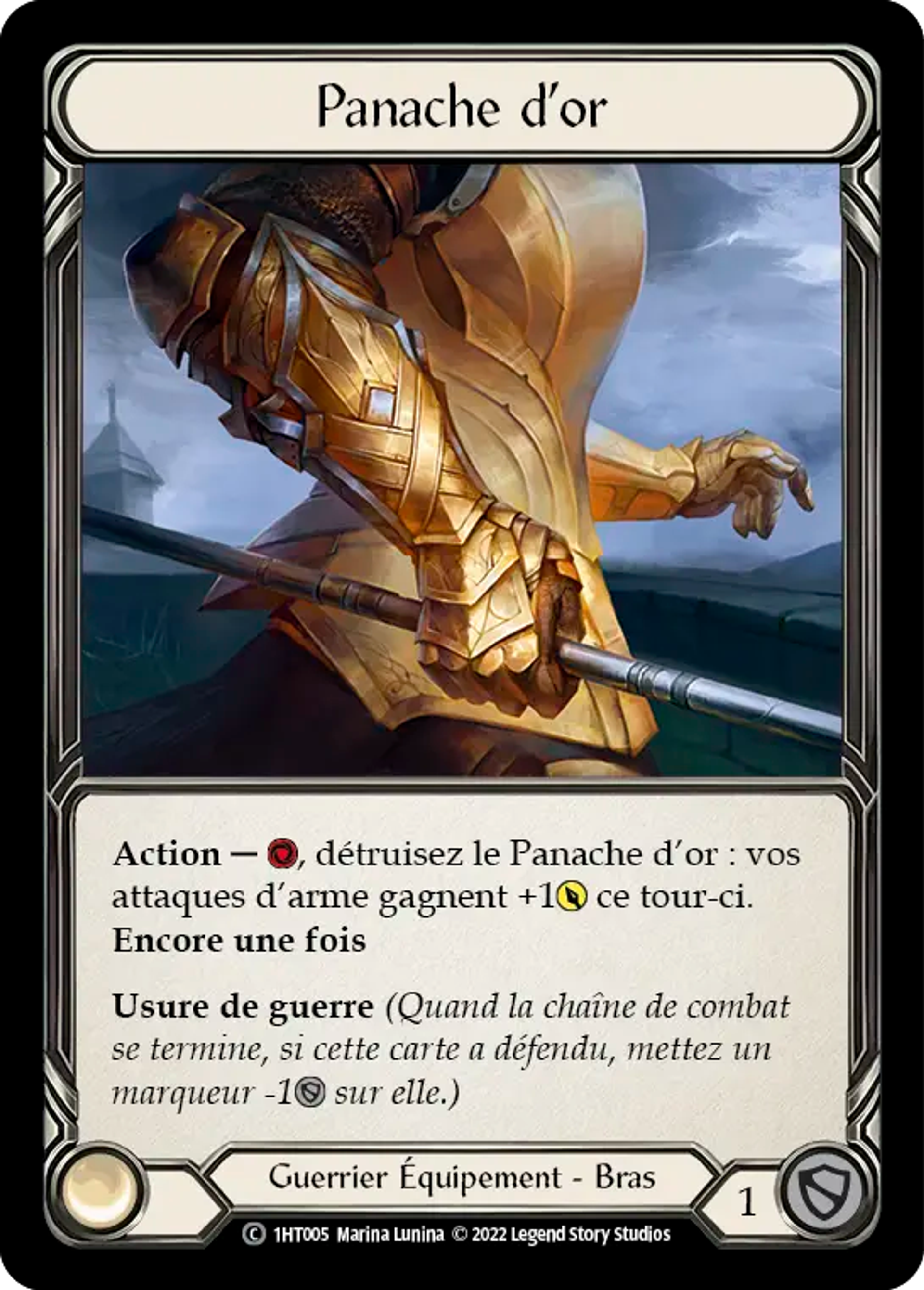 Panache d’or — Dorinthea - Blitz Deck — Flesh and Blood