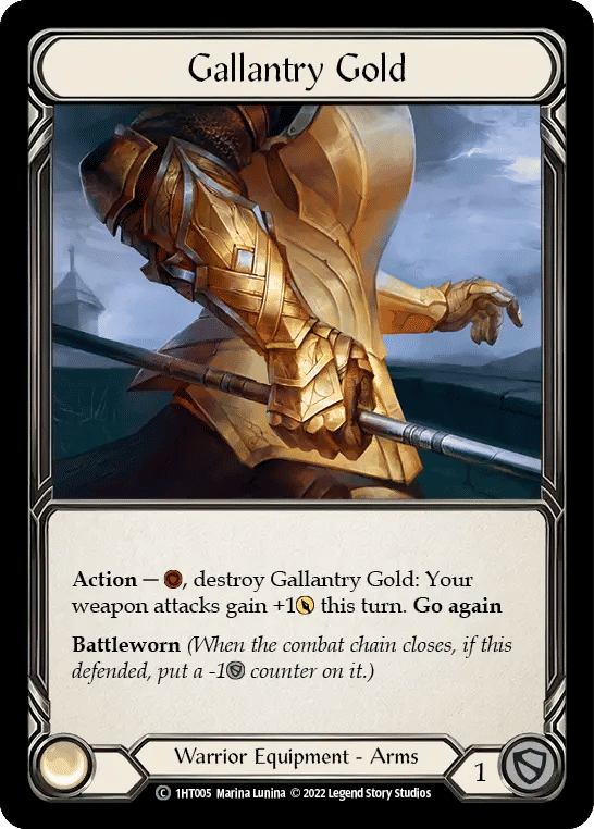 Gallantry Gold — Dorinthea - Blitz Deck — Flesh and Blood