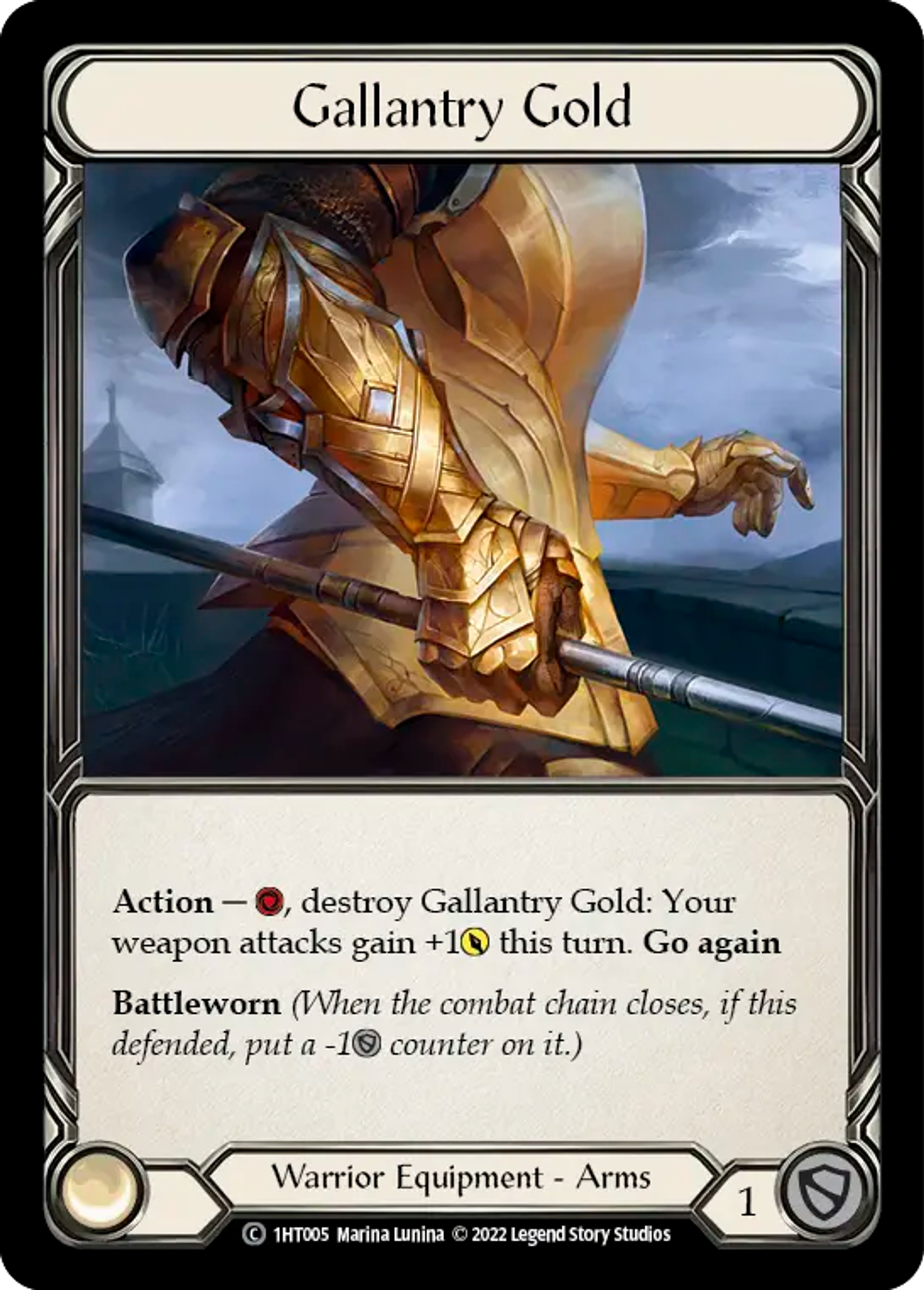 Gallantry Gold — Dorinthea - Blitz Deck — Flesh and Blood
