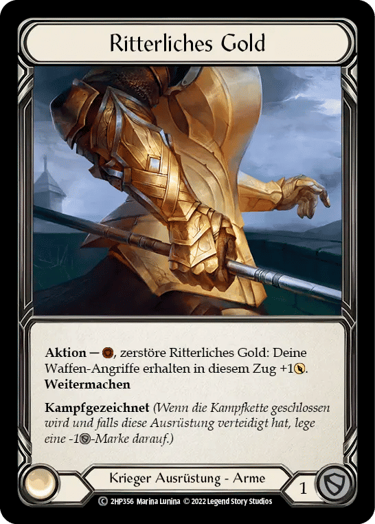 Gallantry Gold — History Pack 2 - Black Label — Flesh and Blood