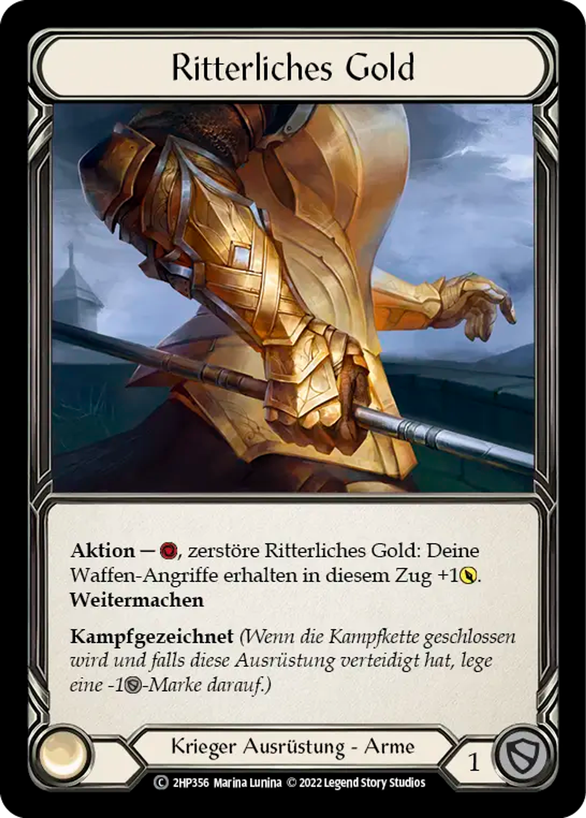 Gallantry Gold — History Pack 2 - Black Label — Flesh and Blood