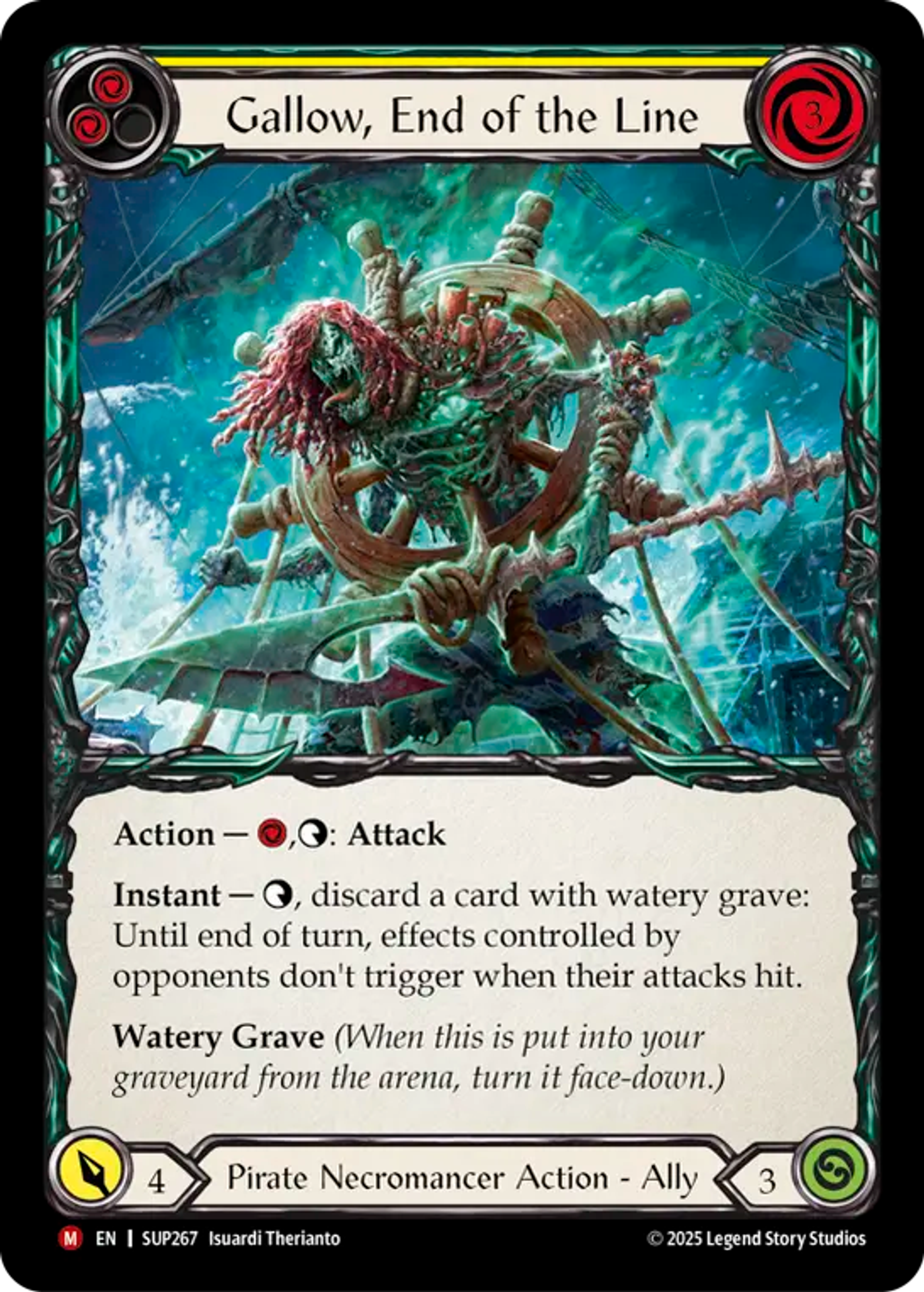 Gallow, End of the Line — Super Slam — Flesh and Blood
