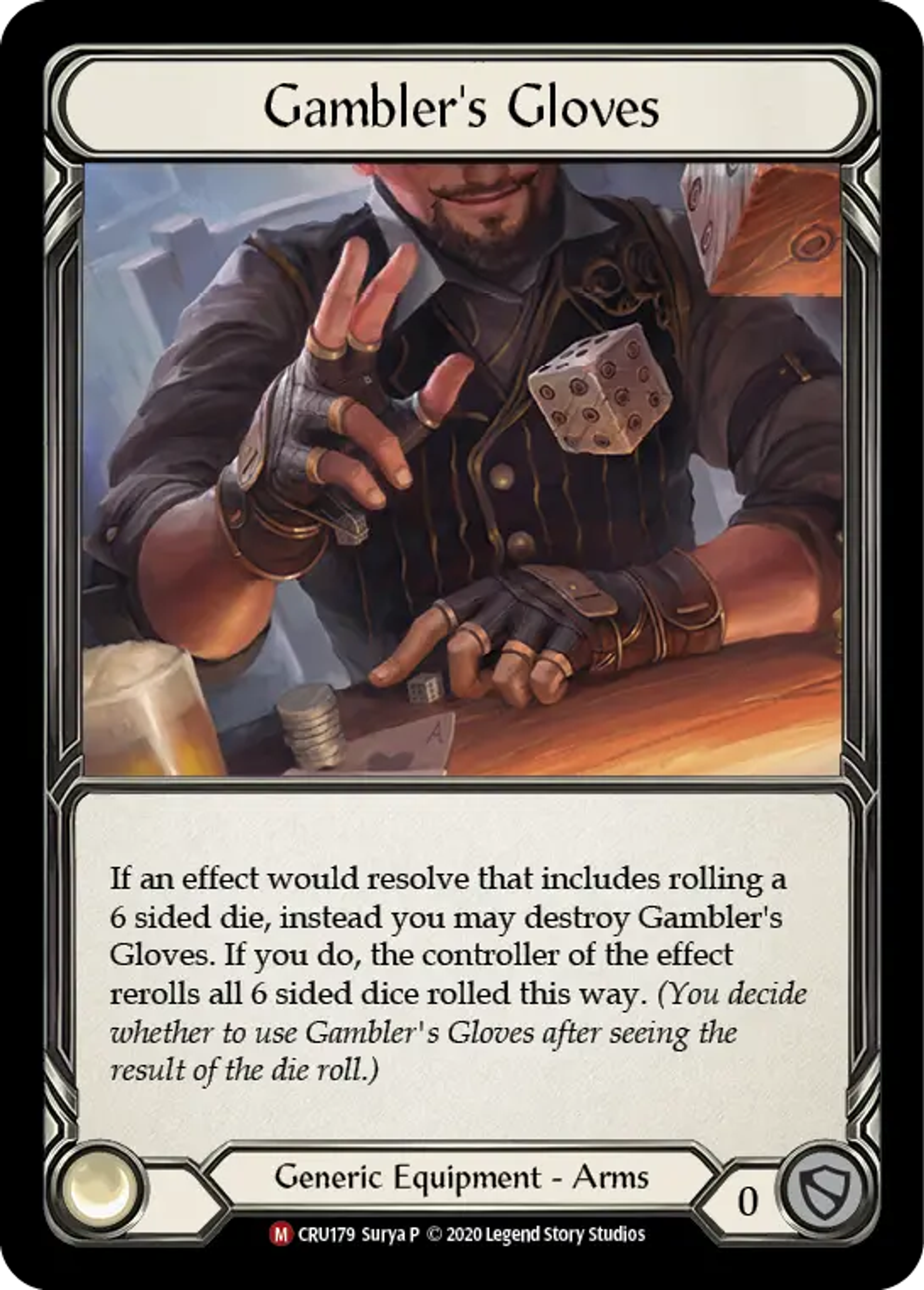Gambler's Gloves — Crucible of War — Flesh and Blood
