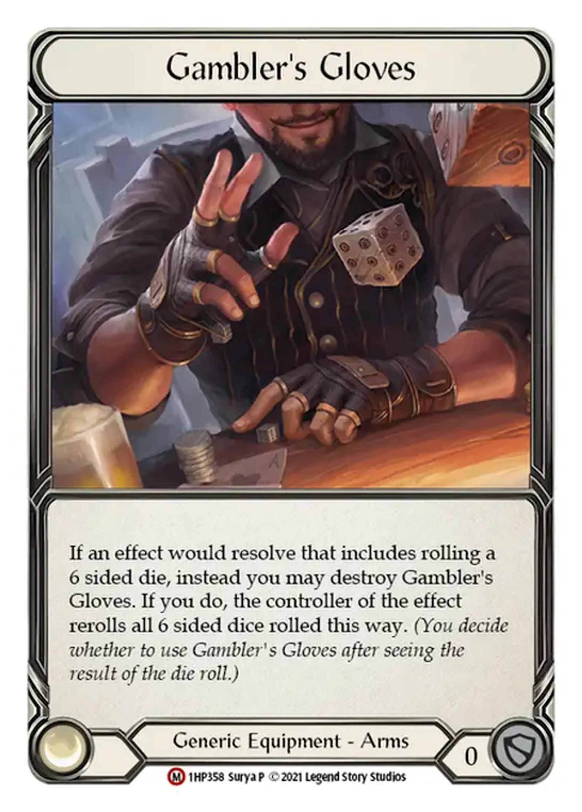 Gambler's Gloves — History Pack 1 — Flesh and Blood