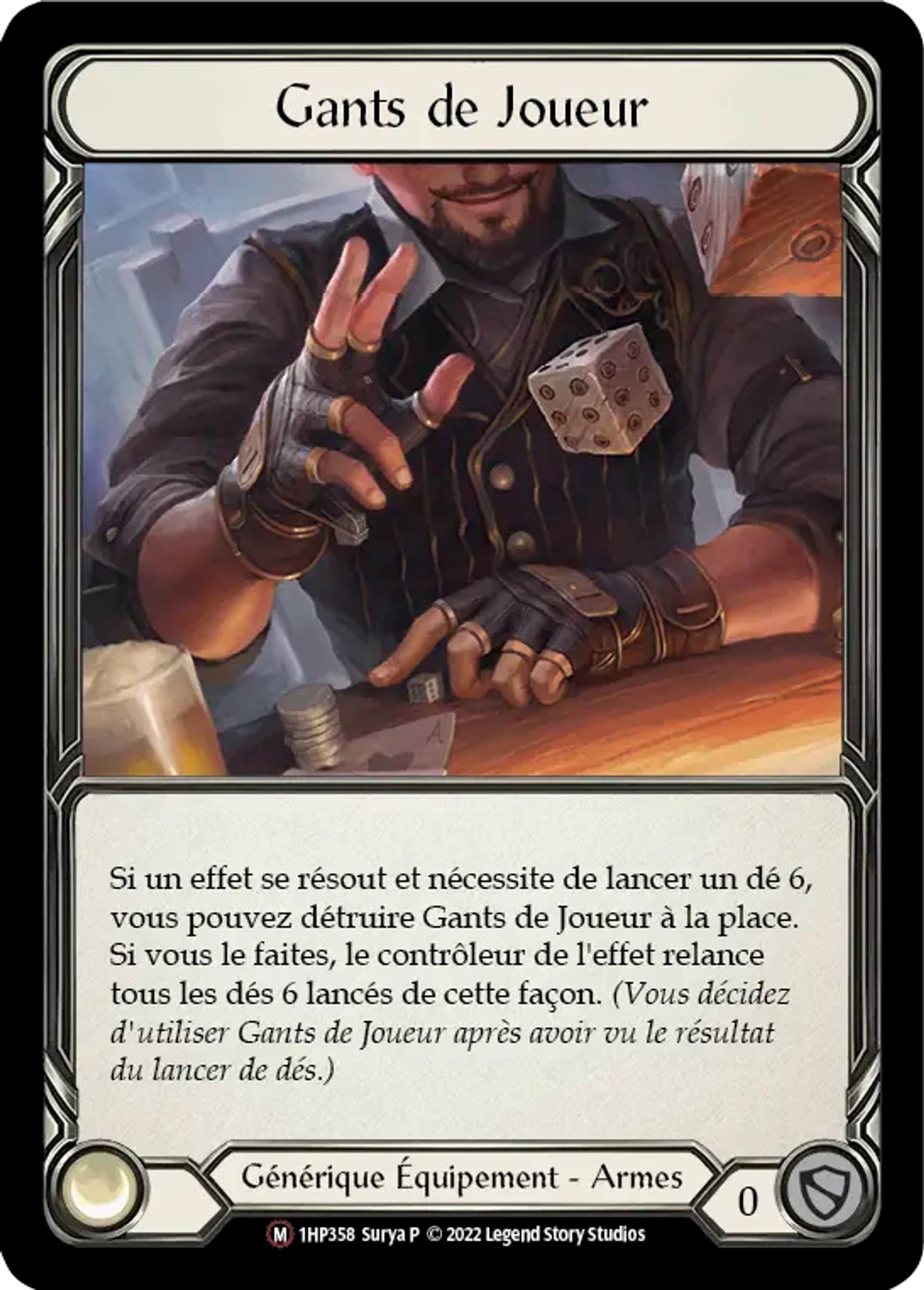 Gants de Joueur — History Pack 1 - Black Label — Flesh and Blood