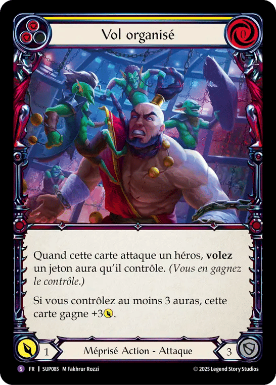 Vol organisé — Super Slam — Flesh and Blood