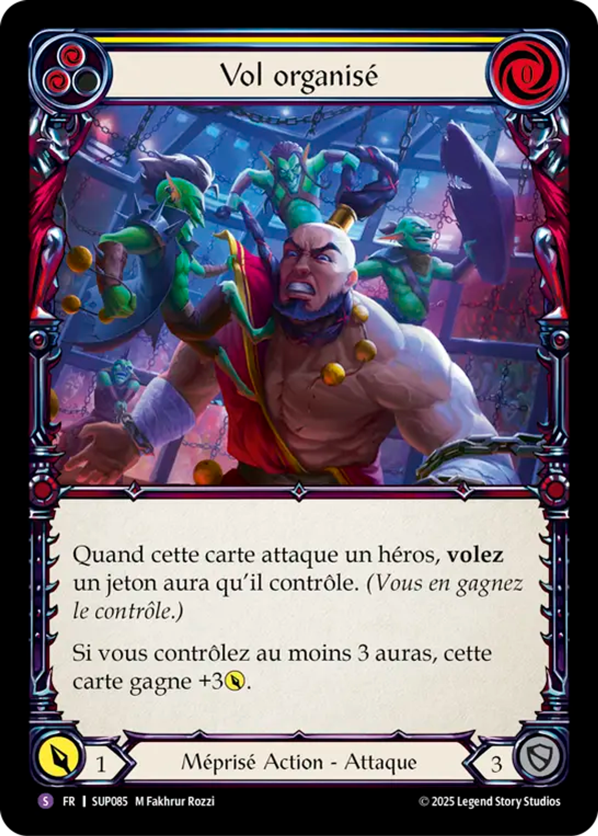 Vol organisé — Super Slam — Flesh and Blood