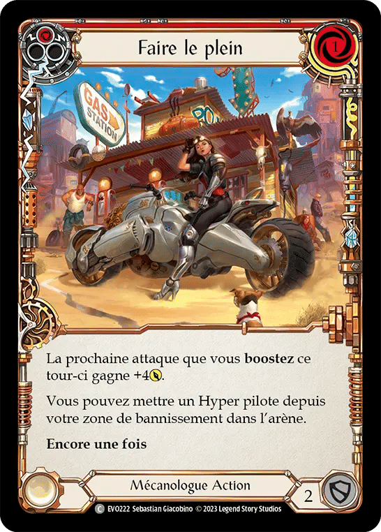 Faire le plein — Bright Lights — Flesh and Blood