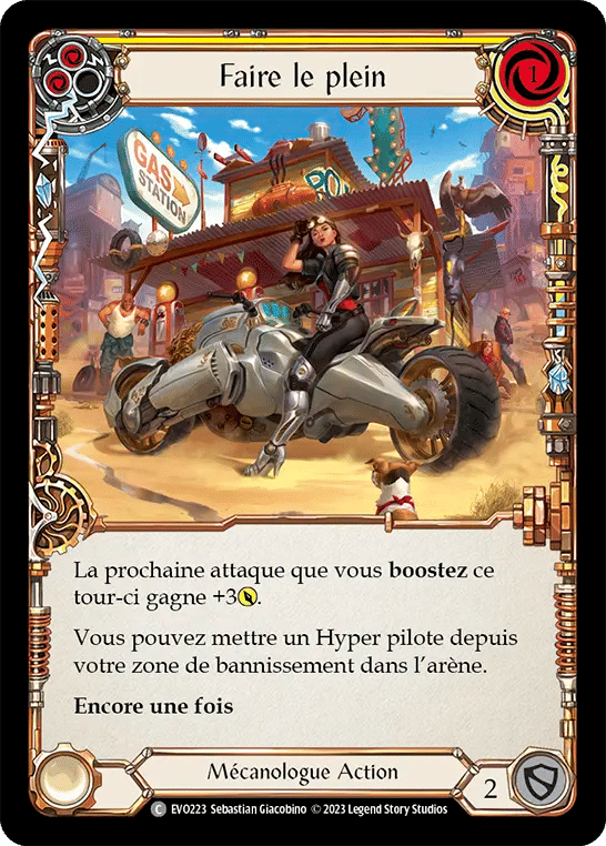 Faire le plein — Bright Lights — Flesh and Blood