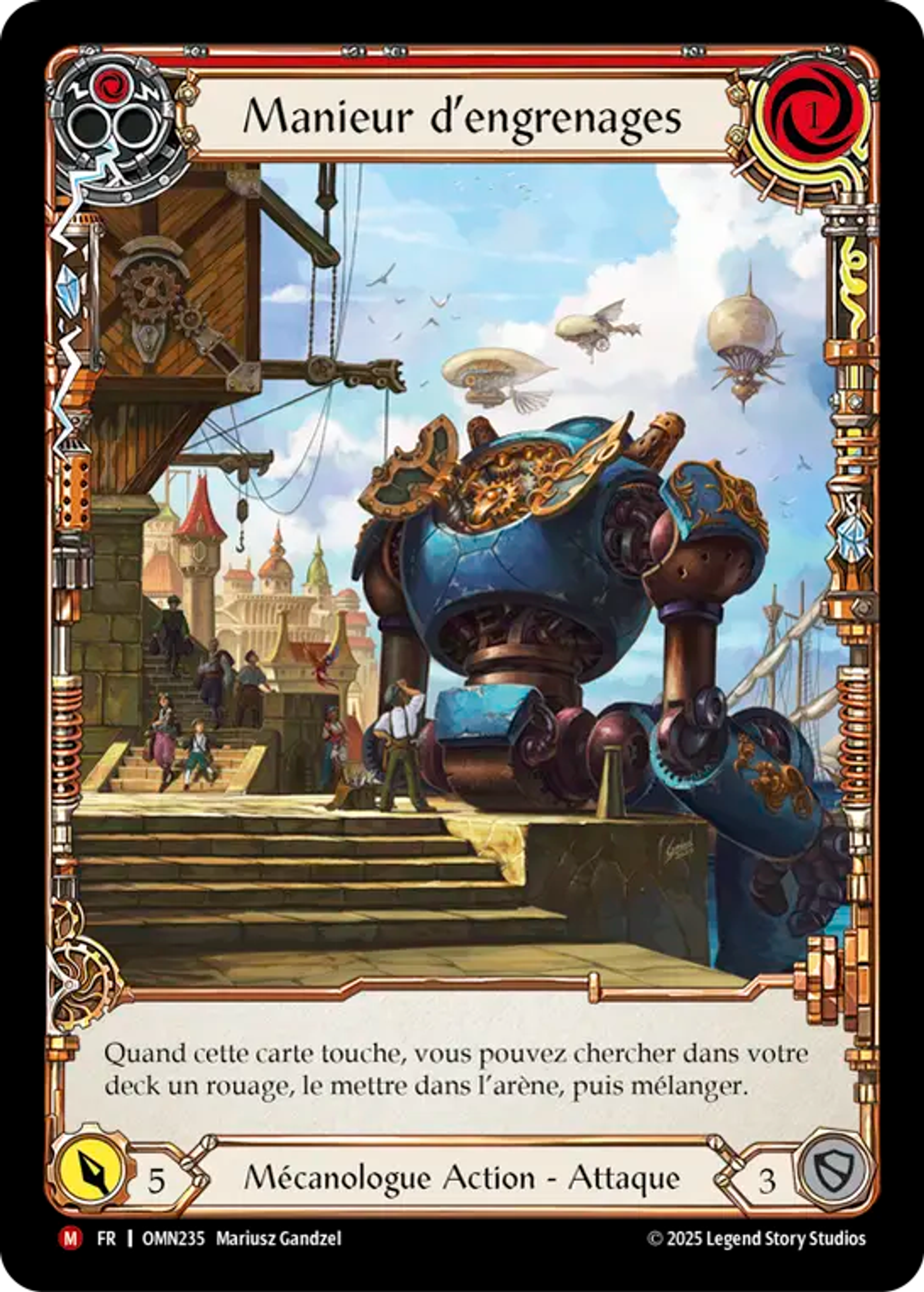 Manieur d’engrenages — Omens of the Third Age — Flesh and Blood