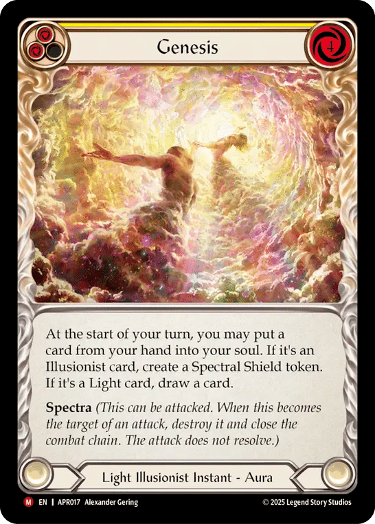 Genesis — Armory Deck Legends - Prism Sculptor of Arc Light — Flesh and Blood