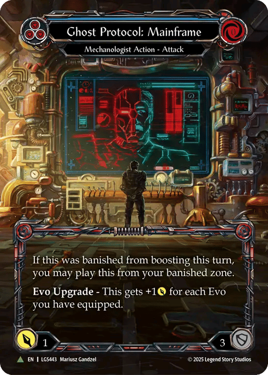 Ghost Protocol: Mainframe from Flesh and Blood: Promo Cards - Flesh and Blood