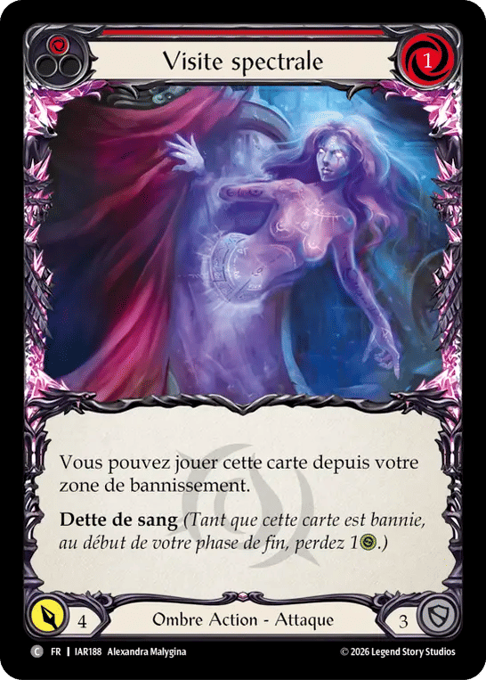 Visite spectrale — Usurp the Shadow Throne — Flesh and Blood