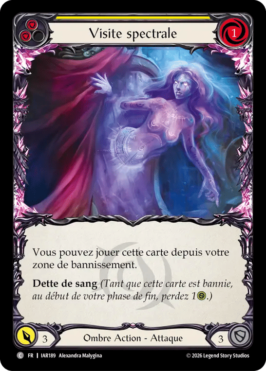 Visite spectrale — Usurp the Shadow Throne — Flesh and Blood