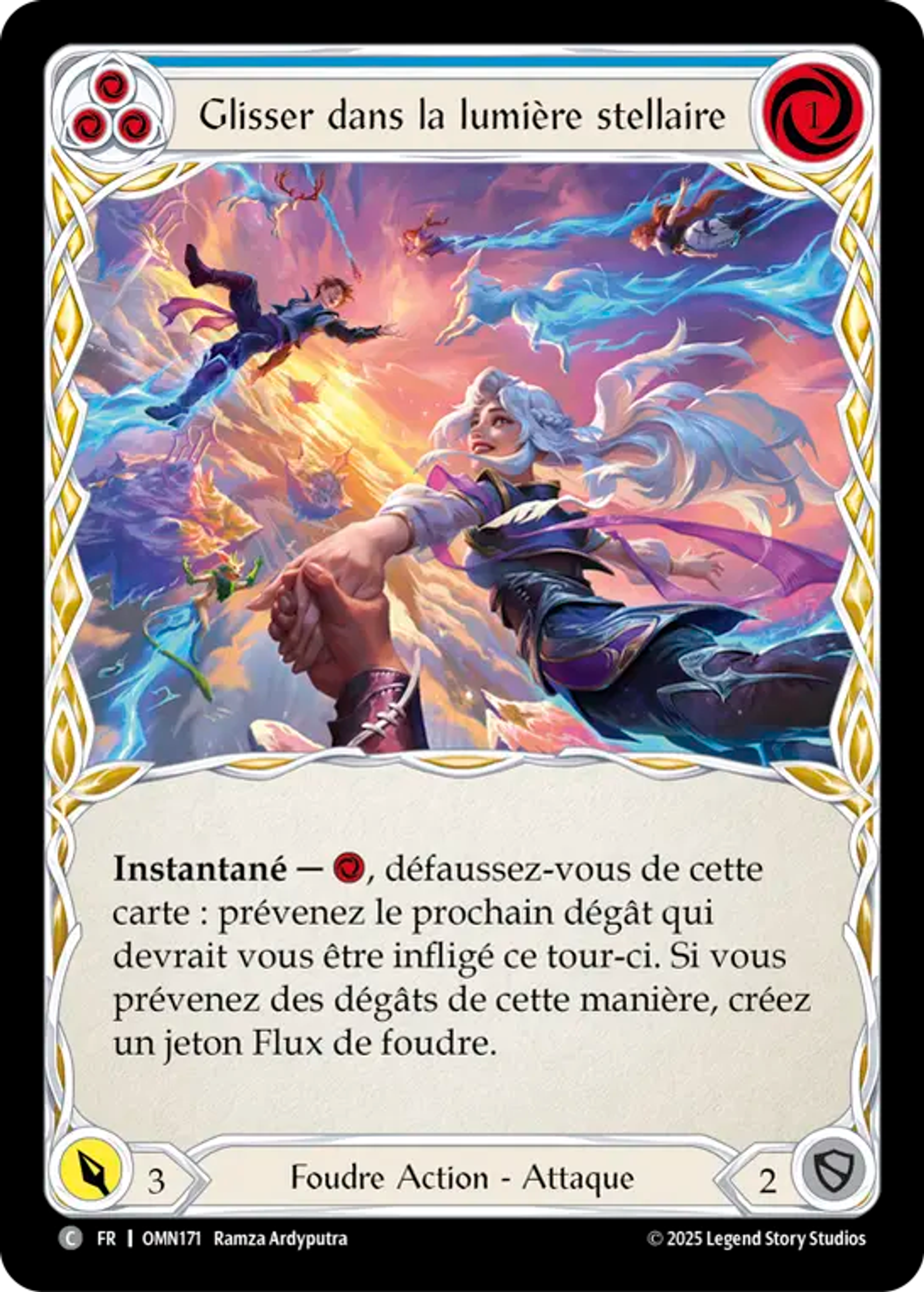 Glisser dans la lumière stellaire — Omens of the Third Age — Flesh and Blood
