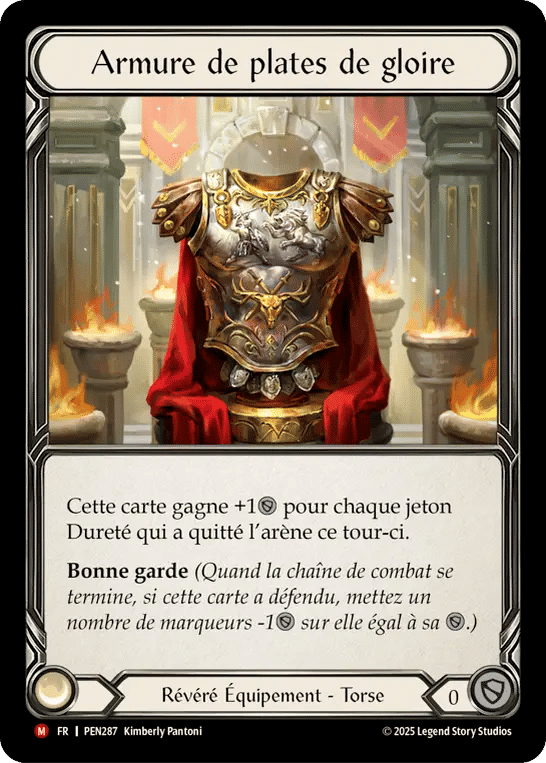 Armure de plates de gloire — Compendium of Rathe — Flesh and Blood