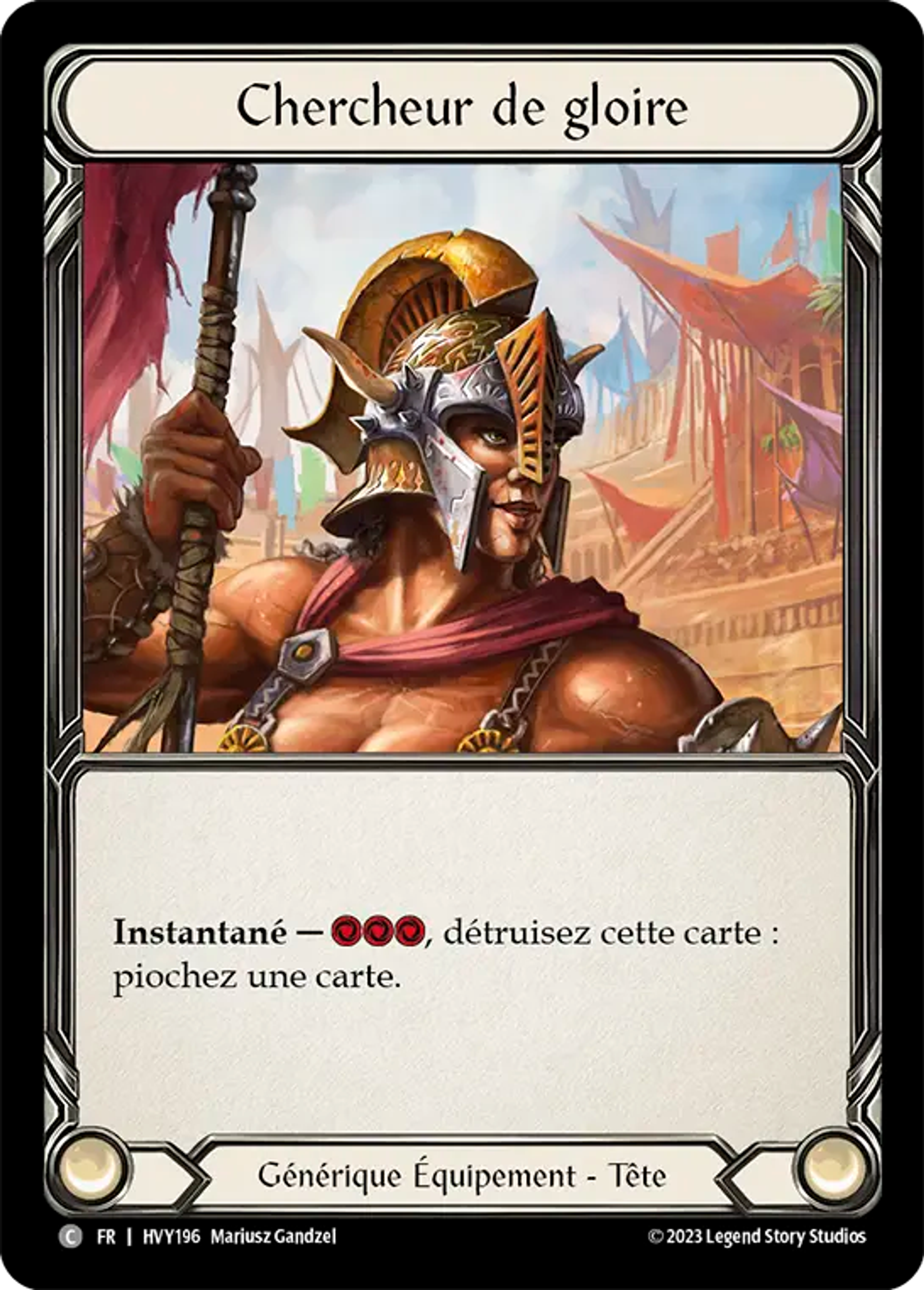 Chercheur de gloire — Heavy Hitters — Flesh and Blood