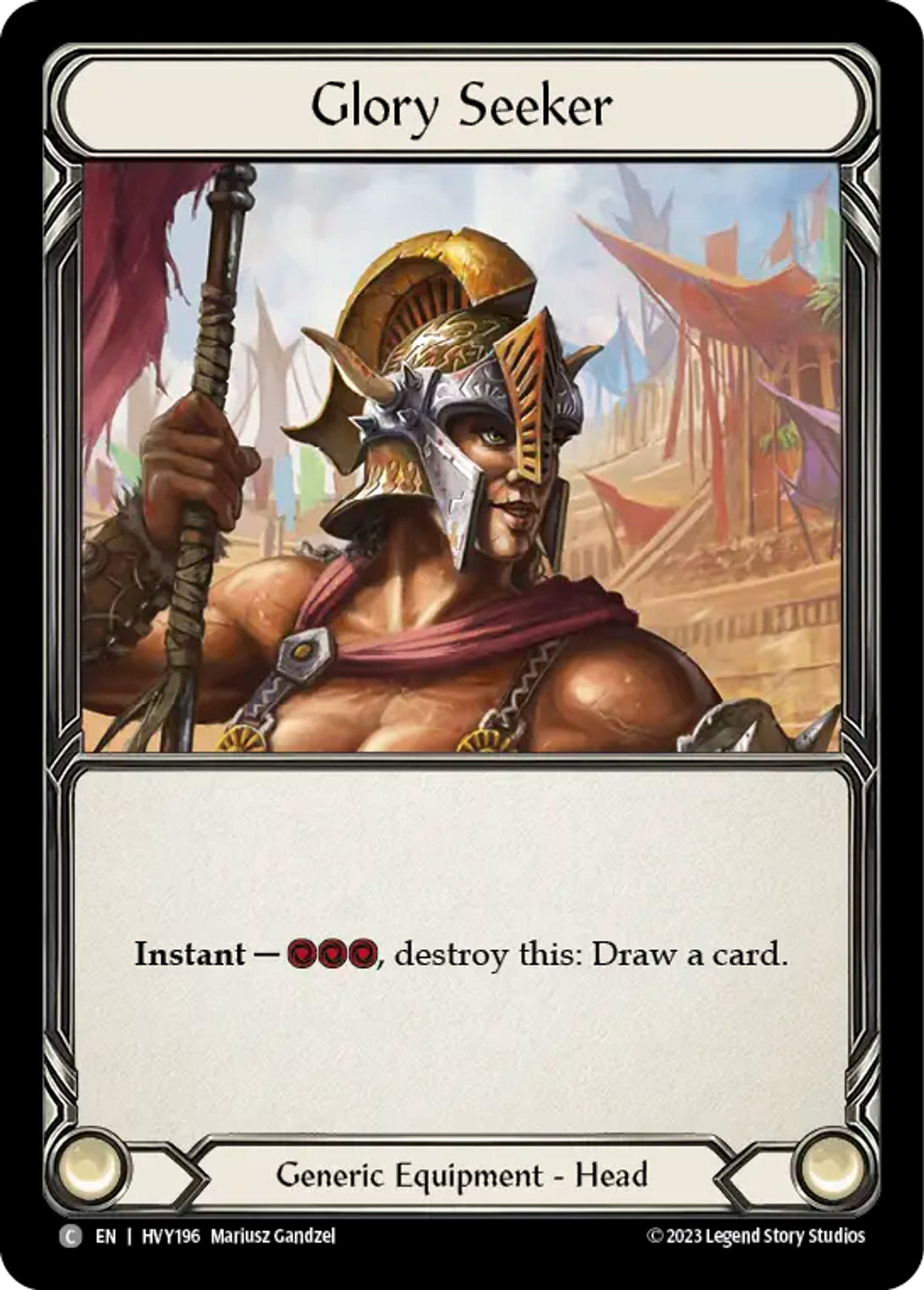 Chercheur de gloire — Heavy Hitters — Flesh and Blood