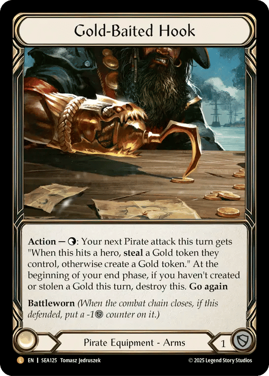 Gold-Baited Hook — High Seas - Treasure Pack — Flesh and Blood
