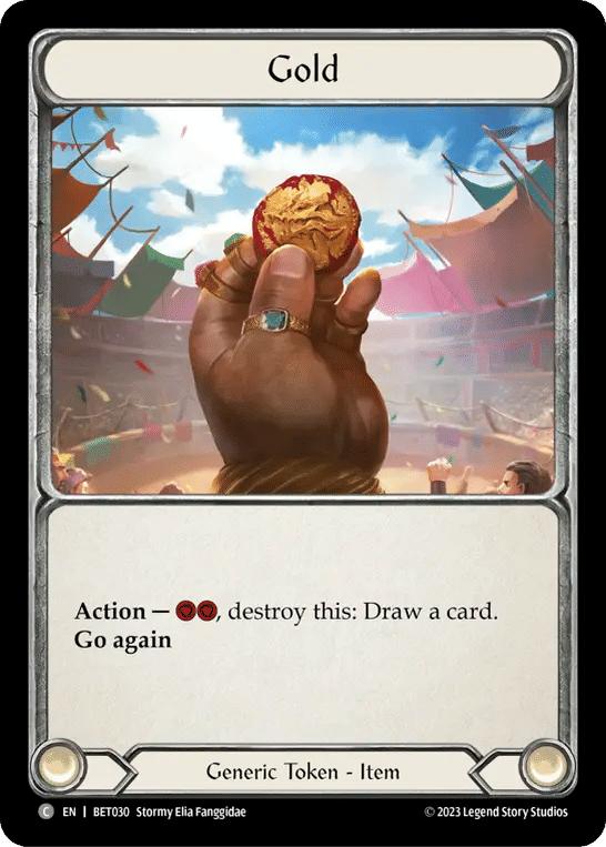 Gold — Betsy - Heavy Hitters Blitz Deck — Flesh and Blood