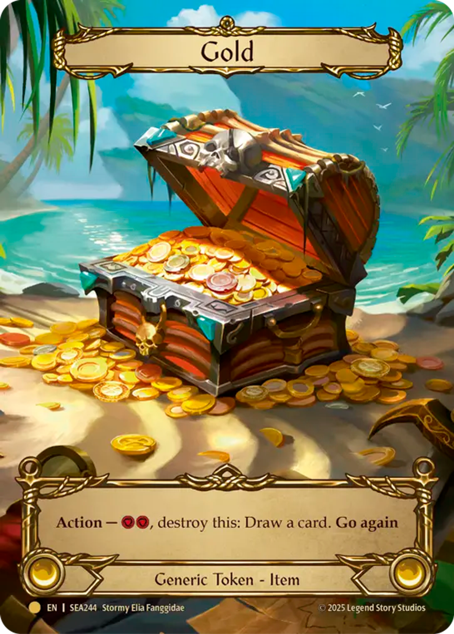 Gold — High Seas - Treasure Pack — Flesh and Blood