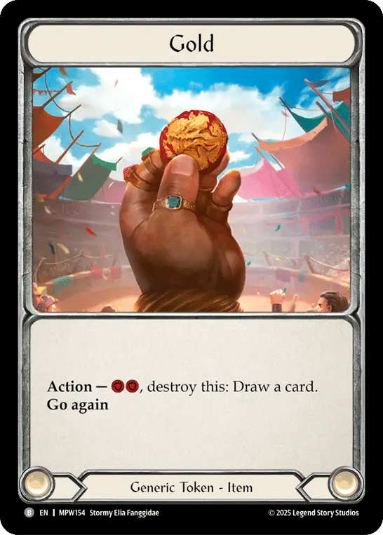 Gold — Mastery Pack Warrior — Flesh and Blood