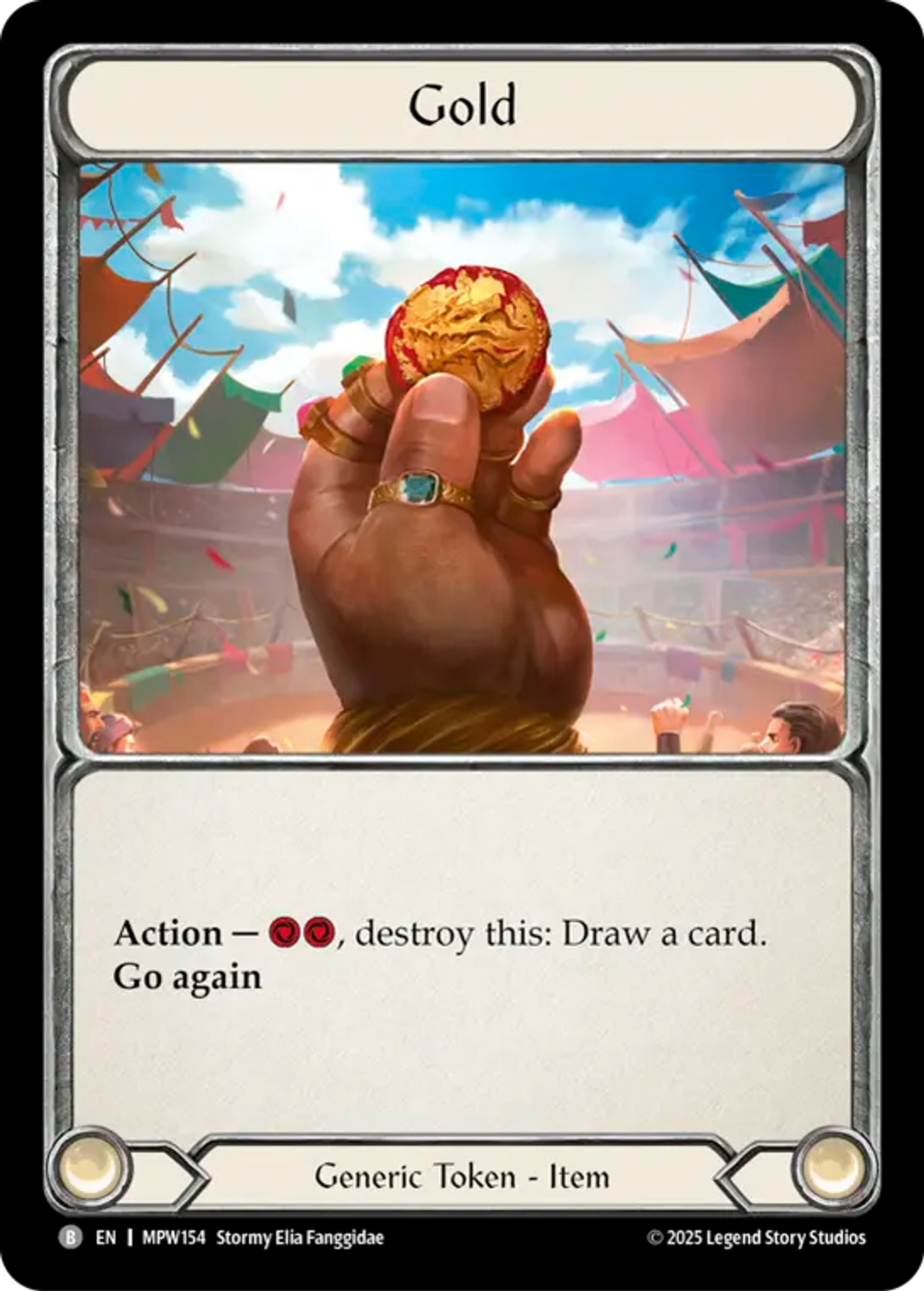 Gold — Mastery Pack Warrior — Flesh and Blood