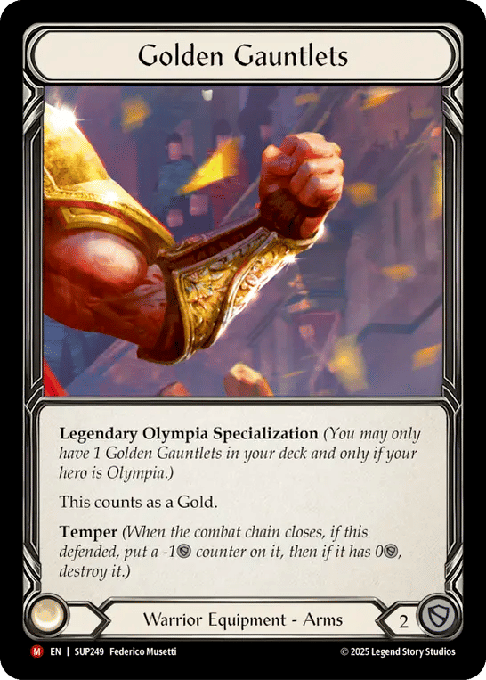 Golden Gauntlets — Super Slam — Flesh and Blood