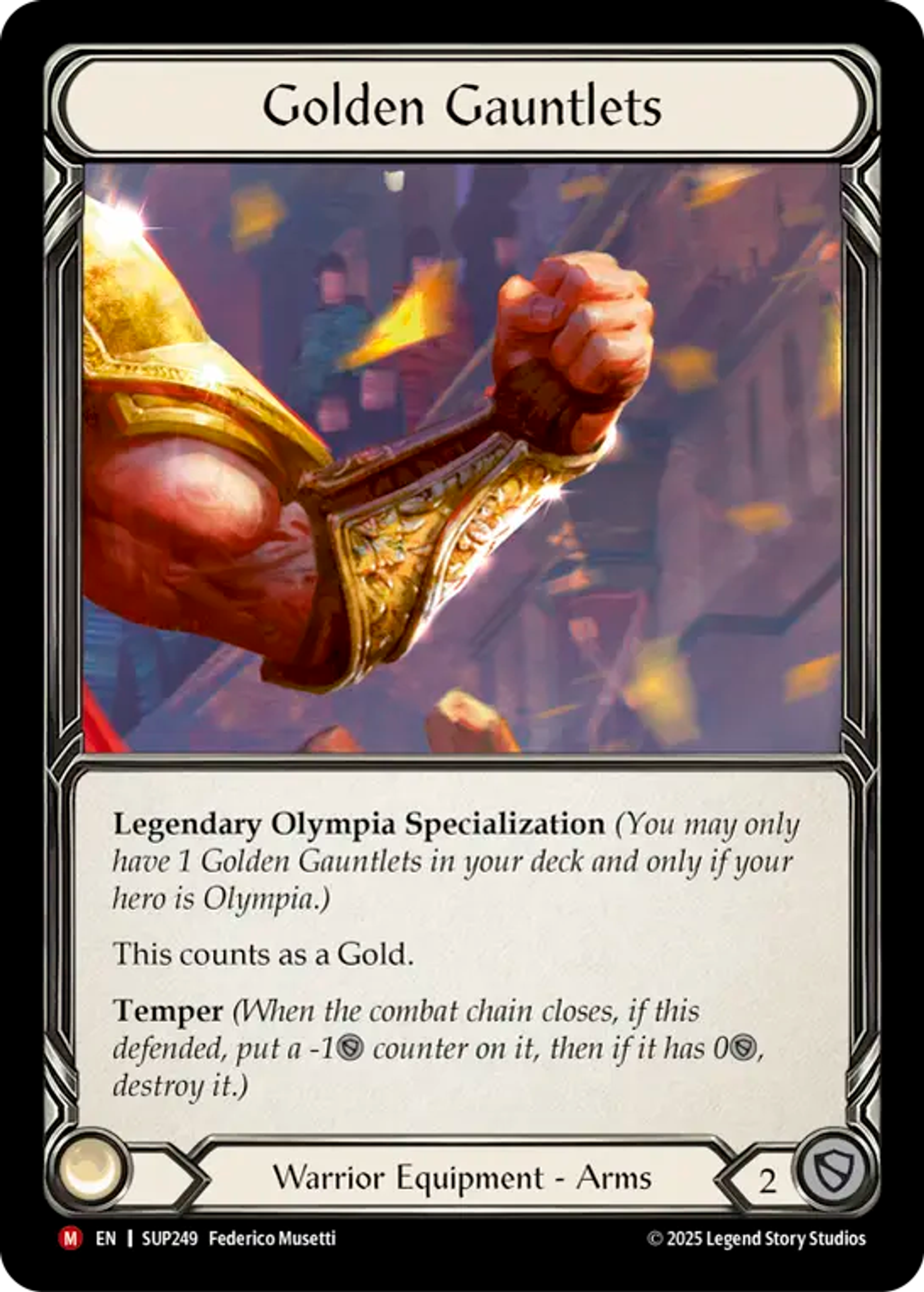 Golden Gauntlets — Super Slam — Flesh and Blood