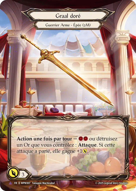 Graal doré — Mastery Pack Warrior — Flesh and Blood