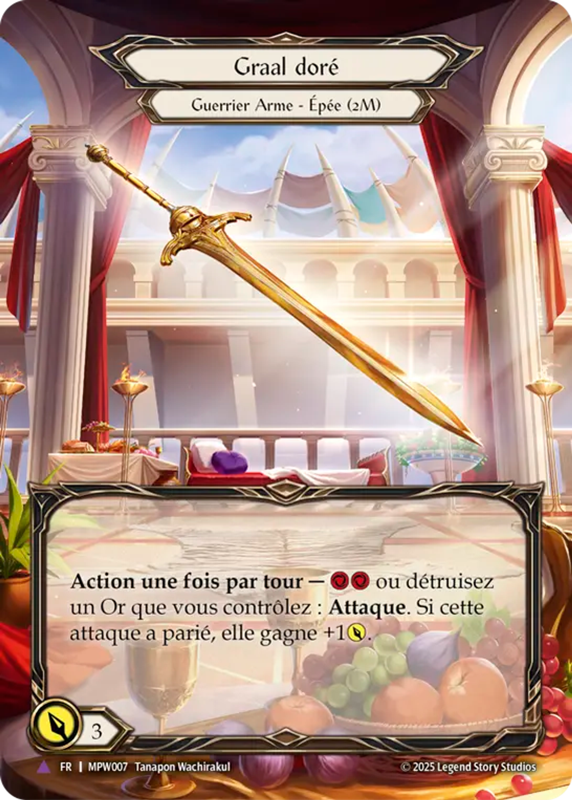 Golden Grail — Mastery Pack Warrior — Flesh and Blood