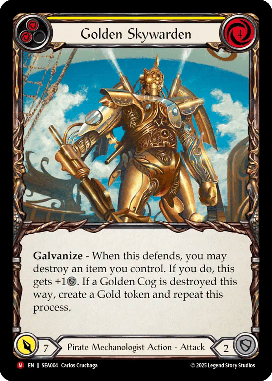 Golden Skywarden — High Seas — Flesh and Blood