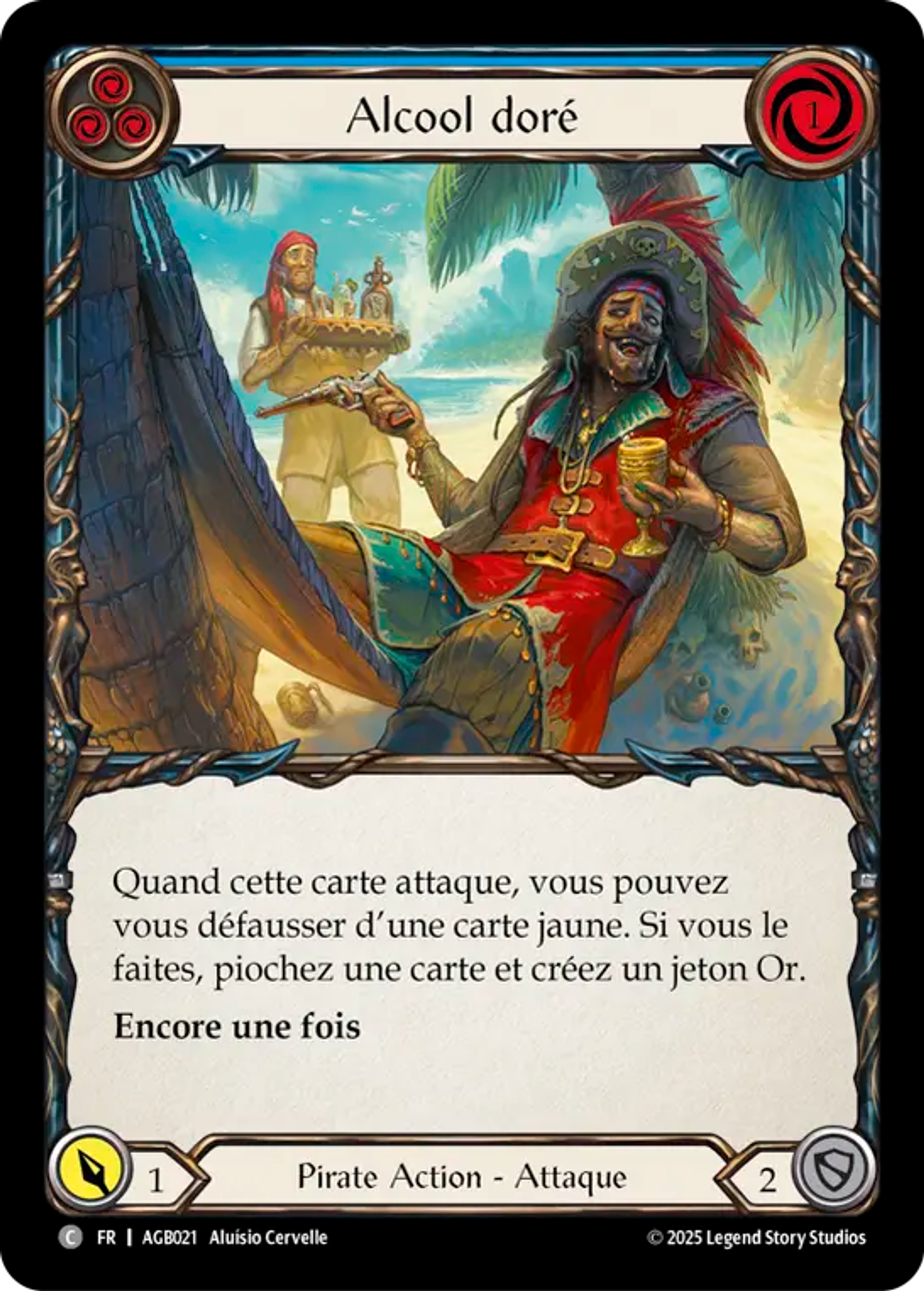 Alcool doré — Armory Deck - Gravy Bones — Flesh and Blood