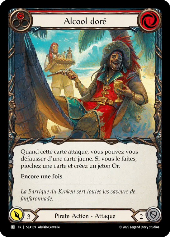 Alcool doré — High Seas — Flesh and Blood
