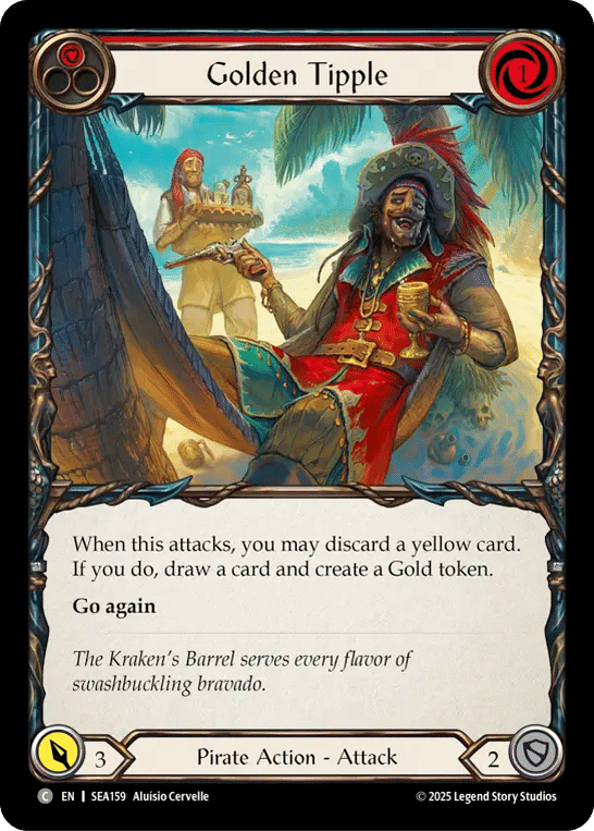 Golden Tipple (Red) — High Seas — Flesh and Blood