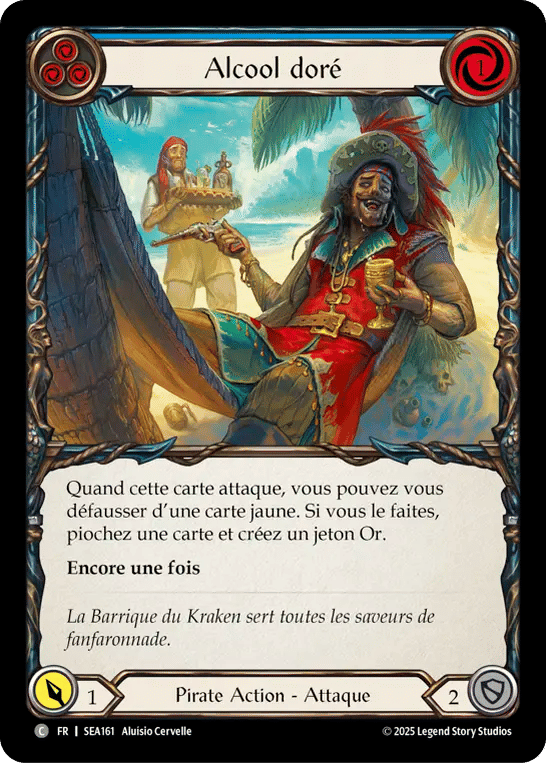 Alcool doré — High Seas — Flesh and Blood