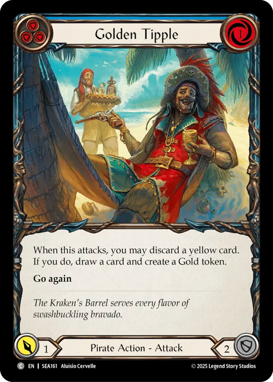 Golden Tipple (Blue) — High Seas — Flesh and Blood