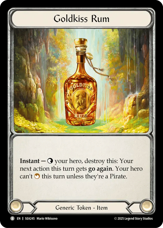 Goldkiss Rum — High Seas — Flesh and Blood