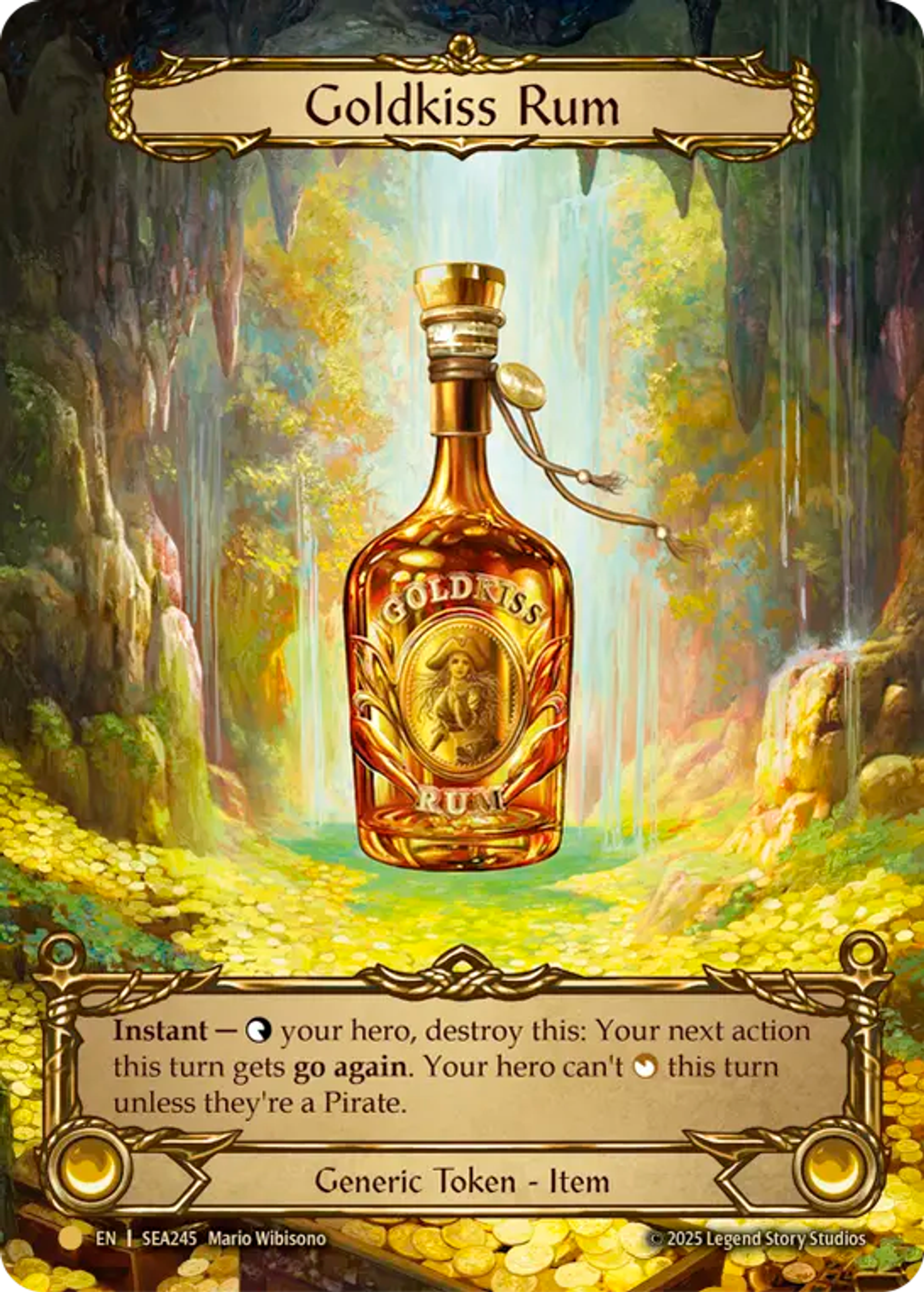 Goldkiss Rum — High Seas - Treasure Pack — Flesh and Blood