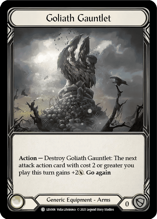 Goliath Gauntlet — Levia - Blitz Deck — Flesh and Blood