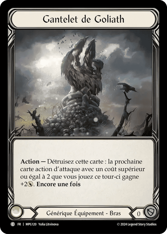 Gantelet de Goliath — Mastery Pack Guardian — Flesh and Blood
