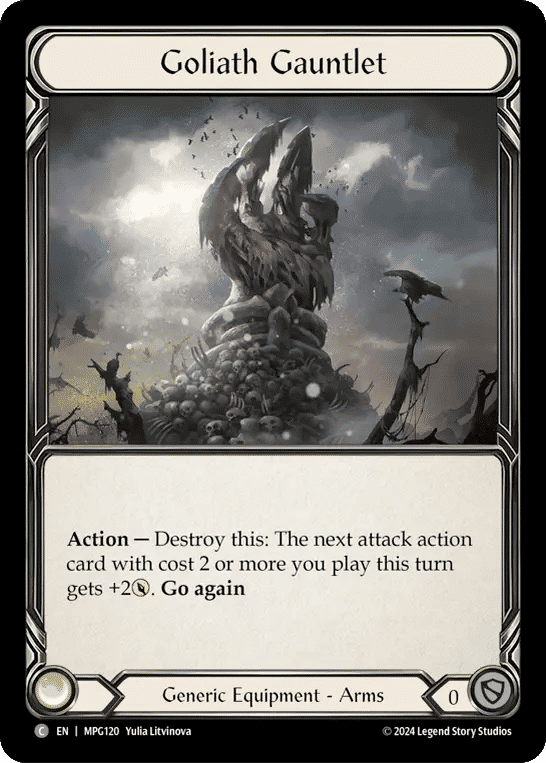 Goliath Gauntlet — Mastery Pack Guardian — Flesh and Blood
