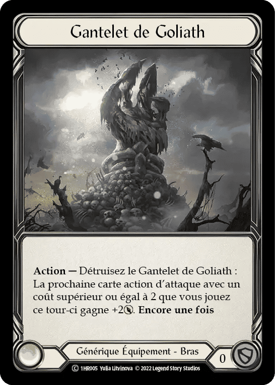 Gantelet de Goliath — Rhinar - Blitz Deck — Flesh and Blood