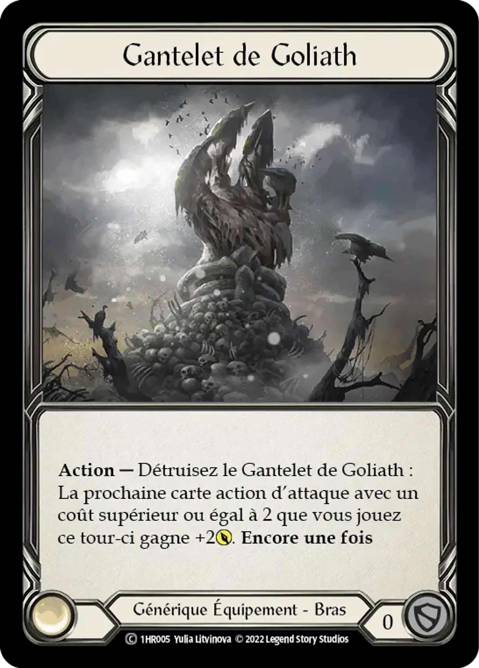 Gantelet de Goliath — Rhinar - Blitz Deck — Flesh and Blood